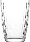 image of LAV HORECA MRB241 Long Drink Glass, 14 oz (4"3/4 H x 3"3/8 R⌀ x 2"1/4 B⌀), Soda Lime Glass - 12/Case