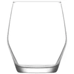 image of LAV HORECA NIC337 - 12.5 oz Soft Drink Glass, 3 7/8" Height, Soda Lime Glass, Fine Rim - 12/Case