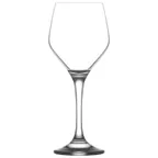 image of LAV HORECA NIC526 Wine Glass, 8.75 oz (7.5" H x 2.38" R⌀ x 2.5" B⌀), Fine Rim, Soda Lime, - 6/Case