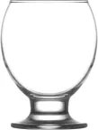 image of LAV HORECA NPL328 Napoli Soft Drink Glass 9.5 Oz H 4"1/8 R⌀2"5/8 B⌀2"1/2 M⌀3"1/4 Clear - 12/Case