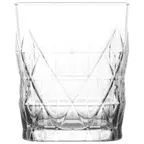 image of LAV HORECA OSK334 Osaka Soft Drink Glass, 11 5/8 oz (H 3 7/8", R⌀ 3 1/4"), Glass, - 12/Case