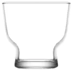image of LAV HORECA PLR324 Palermo Ice Cream & Dessert Cup, 8 1/8 oz Footed, Glass, H 3 1/8" - 12/Case