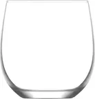 image of LAV HORECA PRS342 Whiskey Glass, 14 oz, Height 3 5/8", Rim Ø 3 1/8", Lime Glass, Fine Rim - 12/Case
