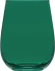 image of LAV HORECA PRS347 PFTCL0568-1 Wine Glass, 16 oz, 4 3/8" H x 2 3/4" Rim, Green Glass - 12/Case