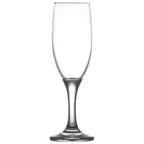 image of LAV HORECA SOF519 - Sofia Flute Glass, 6.3 oz, 7 5/8" Height, Stem Base, Soda Lime Glass - 6/Case
