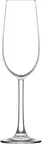 image of LAV HORECA SRD622 - Champagne Flute Glass, 7.5 oz, 8"3/4 H x 1"7/8 R⌀ x 2"5/8 B⌀, Glass - 12/Case