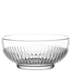 image of LAV HORECA TOK214 - Clear Round Glass Bowl 5"-7" 20.25 oz (0.6 Qt) Soda Lime - 6/Case