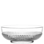 image of Lav Horeca TOK220 - Clear Round Glass Serving Bowl 5-7" Diameter 50 ¾ oz (1.5 qt) Soda Lime - 2/Case