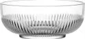 image of LAV HORECA TOK223 - Clear Round Glass Serving Bowl 8"-10" 87.9 oz (≈2.6 Qt) Soda Lime - 2/Case