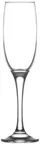 image of LAV HORECA VNI522 - 7.5 oz Champagne Flute Glass, 9" Height, Soda Lime Glass - 12/Case