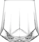 image of LAV HORECA VRN340 Whiskey Glass, 13.5 oz (3 7/8" H x 2 7/8" Rim), Lime Glass, Rim Finish - 12/Case