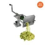 image of Nemco 55050AN-P Manual Vegetable Noodler, 5.5" Width, 9/64" Slice, Cast Aluminum, Stainless Blade