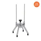 image of Nemco 55550-6 Manual 6‑Section Wedger, Cast Aluminum & Stainless Steel, 6‑Wedge Capacity, Rubber Feet
