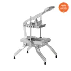 image of Nemco 55650-1 Manual 1/2" Slice Lettuce Cutter, 13" Width, Cast Aluminum & Stainless Steel, Countertop