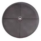 image of Plantation Prestige 2203000-01 Metal Table Top, 30" Round, Steel, Powder‑Coated, Umbrella Hole – Indoor/Outdoor