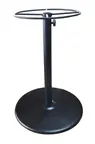 image of Plantation Prestige 2324700-01 Spun Bar Table Base, Bar Height, 30" Diameter Spread, Round 16‑Gauge Steel, Powder‑Coated Finish, Fits 36"+ Table Tops