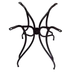image of Plantation Prestige 2342700-01 Café Table Base, 28" Spread, Butterfly Legs, 16‑Gauge Steel, Powder‑Coated