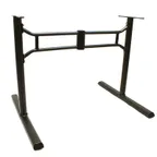 image of Plantation Prestige 2353048-0150 T‑Base, 32" x 32" Spread, Height, 16‑Gauge Steel, Charcoal Finish