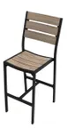 image of Plantation Prestige Commercial Furniture LLC 8770300-02 Outdoor Stacking Bar Stool