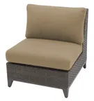 image of Plantation Prestige 8790200-025422 - Outdoor Sofa, Deep Seating, Sunbrella Cushions, Wicker, Frame, 78in L