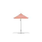 image of Plantation Prestige 9116-01 GRC Patio Umbrella, 7-1/2 ft Square Aluminum Frame, 1-1/2" Pole, Grade C Fabric