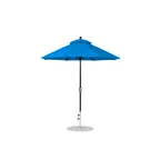 image of Plantation Prestige 9919CL-01 GRC Montego 9 ft Octagon Umbrella, 1-1/2" Aluminum Pole with Crank Lift, C Fabric