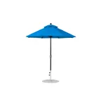 image of Plantation Prestige 9975CL-01 GRC 7.5 ft Octagon Umbrella, 1-1/2" Aluminum Pole with Crank Lift, C Fabric