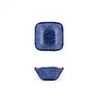 image of Turgla 02-047-06CBL Glass Ramekin, Square 2.25" x 1.5" H, 2 Oz Capacity, Blue Glass