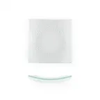 image of Turgla 02-347-15CLR - Square Clear Glass Plate, 5.75" x 5.75" (6"), Fusion Dinnerware
