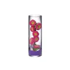 image of Turgla 13835 - Clear Glass Bud Vase, 4" Dia x 12" H, Round Straight Style, Decorative Tabletop Accent