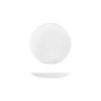 image of Turgla EO19DU00 - Delta Coupe China Plate, 7.75" Diameter, White Porcelain, Rolled Edge, Coupe Rim