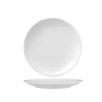 image of Turgla EO23DU00 Delta‑Coupe Plate, 9" Round White Porcelain Plate with Rolled Edge and Coupe Rim