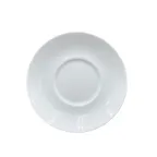 image of Turgla ES01CT00 - Delta Saucer, 6" Diameter Round White Porcelain, China Cup & Saucer Set