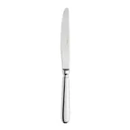 image of Turgla ETE1610-5 Baguette Dinner Knife, 9.25" Silver Mono, 18/10 Stainless Steel Solid Handle