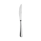 image of Turgla ETE1620-5 Dinner Knife, 9.25" Length, Solid Handle, 18/10 Stainless Steel Silver Finish