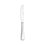 image of Turgla ETE1670-5 Dinner Knife - 9.25" Silver Flatware, 18/10 Stainless Steel Handle, 8-9" Length
