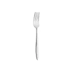 image of Turgla ETE977-1 Flatware Sonate Dinner Fork, 7.75" Silver, 18/10 Stainless Steel