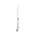 image of Turgla ETE999-45 Dinner Knife - 9" Steak Knife, 18/10 Stainless Steel Solid Handle, Silver Finish