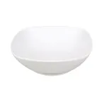 image of Turgla MMZ25KK00 Square White Porcelain Bowl, 8.25" x 8.25" x 2.5" (36 oz / 1.1 qt) General Usage