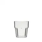 image of Turgla R-CSBTMB250CLR 18 Oz Clear Polycarbonate Tumbler, 3.25" Diameter x 3.5" Height, Smooth Finish