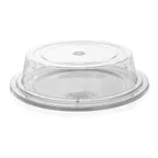 image of Turgla R‑SRVCVR323CLR Plate Cover, Clear Polycarbonate, Round 12.75" x 3" Height, Plastic