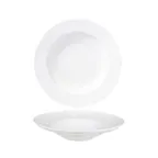image of Turgla RN26CK00 - Round White Porcelain Bowl, 10" Diameter x 2" Height, 10 oz Capacity