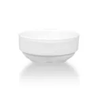 image of Turgla STR10JK00 - Round White Porcelain Bowl, 4" Diameter x 1.75" Height, 8 oz Capacity