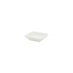 image of Turgla T-AR13KS-24 Square Porcelain Bowl, 4" Diameter x 3.5" Depth, Warm White, General Usage