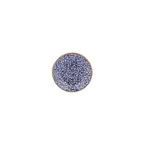 image of Turgla T-ECZT01KT-24 Edera Cobalt Round Porcelain Saucer, 4.75" Diameter, Blue