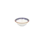 image of Turgla T-ECZT16KS-12 Round Porcelain Bowl, 6.25" Diameter, 17 oz Capacity, Blue