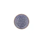 image of Turgla T-ECZT19DZ-12 Edera Cobalt Round China Plate, 7.5" Diameter, Blue Porcelain Dinnerware