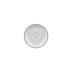 image of Turgla T-GREZT01CT-24 Grace Saucer, 6.25" Diameter Round Brown Porcelain Dinnerware