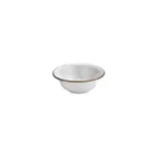 image of Turgla T-GREZT18KS-12 - 7" Round Brown Porcelain Bowl, 22 Oz Capacity, 7" Diameter
