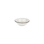 image of Turgla T-HAGLZT16KS-12 - Round Porcelain Bowl, 6.25" Diameter, 17 Oz Capacity, Brown Gleam Finish